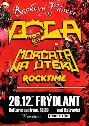 Rockové Vánoce III. - DOGA a Morčata na útěku
