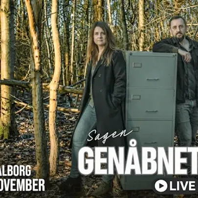 Sagen Genåbnet - Live True Crime - Aalborg
