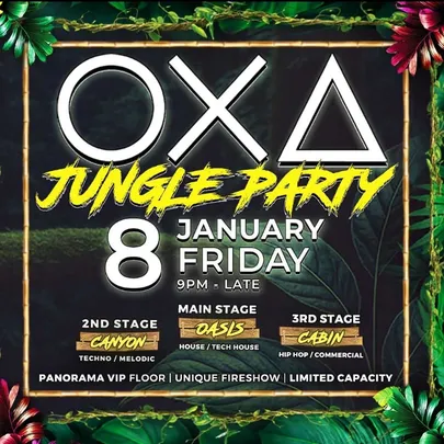 OXA - Jungle Party - with 3 Stages [08.1.27]