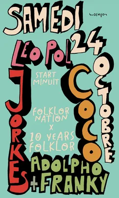 Folklor Nation x 10 years Folklor /// Leo Pol - Jorkes - Coco - Adolpho & Franky
