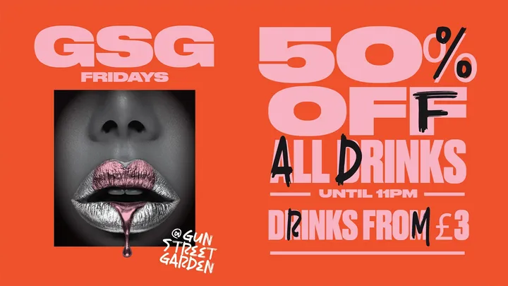GSG FRIDAYS: GUEST DJ 🎧 🖤