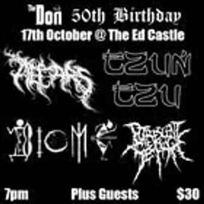 Don's 50th featuring Altars and Tzun Tzu