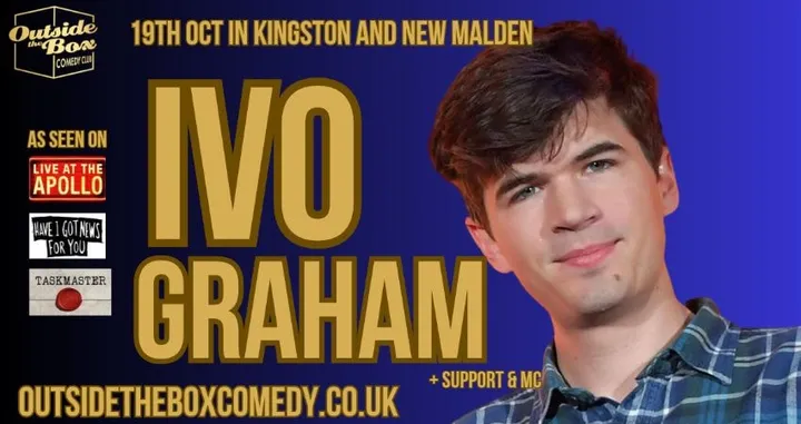 IVO GRAHAM at Outside the Box Comedy Club at The Royal Oak, New Malden