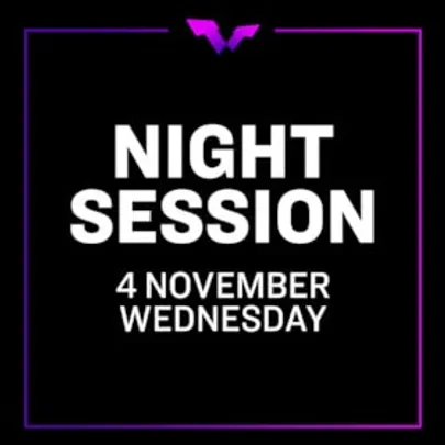 Night Session Ticket | Wed. 4 NOV | Round of 32 | 5 Matches