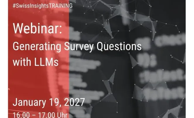 SI TRAINING: Webinar Generating Survey Questions with LLMs