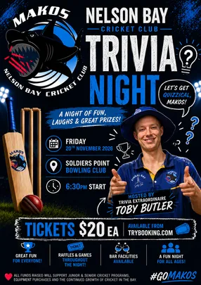 Nelson Bay Cricket Club - Trivia Night