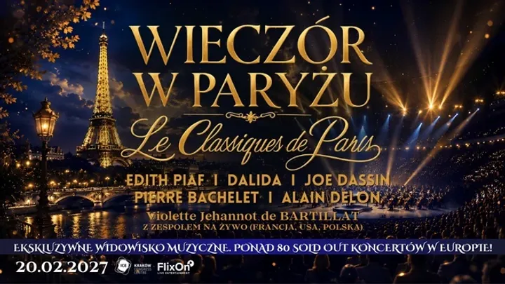 Wieczór w Paryżu – Le Classiques de Paris