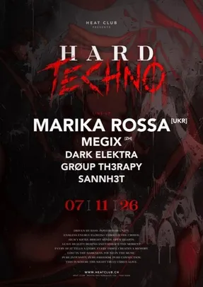 HEAT CLUB - [HARD TECHNO] - MARIKA ROSSA [UKR]