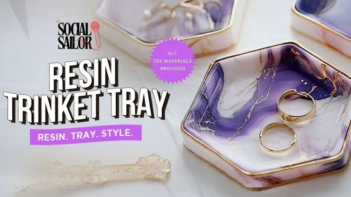Resin Trinket Tray Date - Lucknow