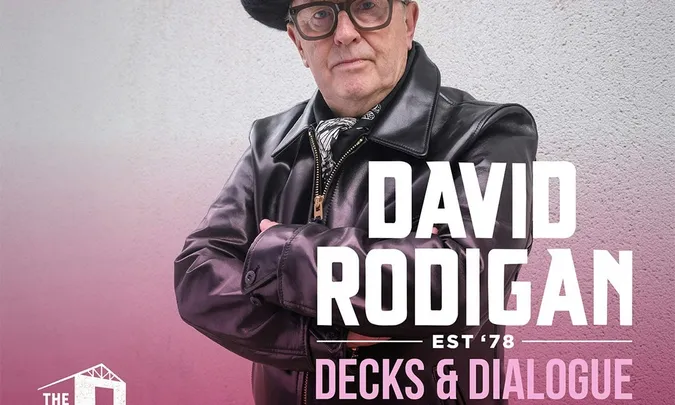 David Rodigan: Decks & Dialogue (DJ set & Q&A)