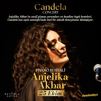 Candela Concert - 25 Ekim - Anjelika Akbar