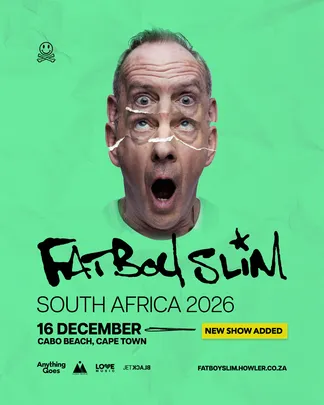 Fatboy Slim Cape Town 2026 - Public Holiday