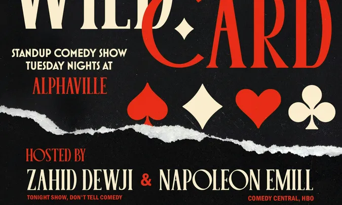 Wild Card Comedy Free Every Tuesday