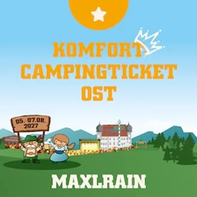 Brass Wiesn 2027 - Komfort-Campingticket Ost