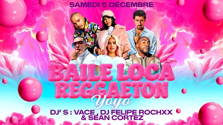 LA + GROSSE SOIRÉE REGGAETON & OPEN FORMAT YOYO PALAIS TOKYO