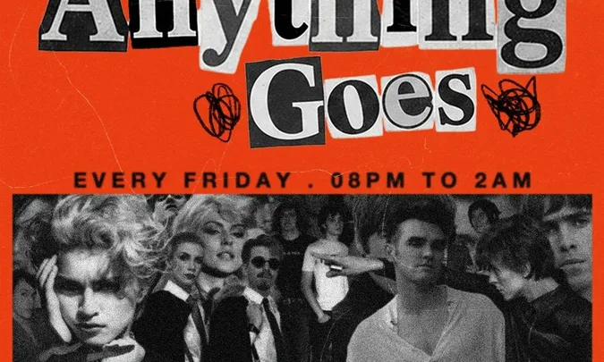 club night - Anything Goes [free entry]