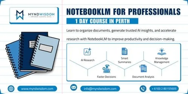 NotebookLM for Professionals: 1 Day Session in Perth