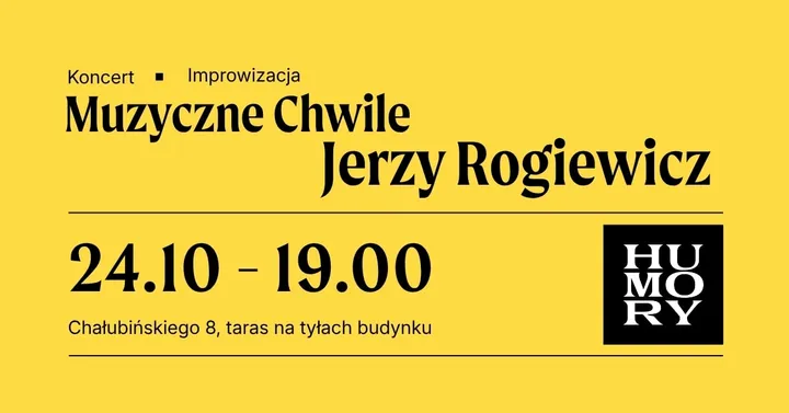 Muzyczne Chwile i Jerzy Rogiewicz