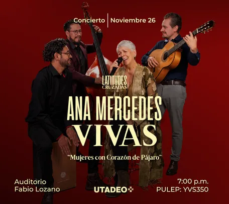 Concierto - recital: Ana Mercedes Vivas. Mujeres con corazón de pájaro (Conmemoración 25 N)