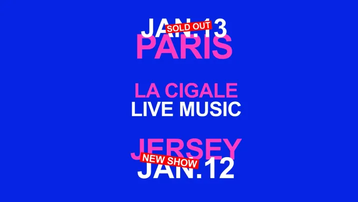 Jersey — La Cigale • 2