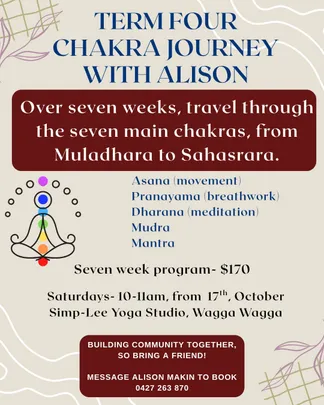 Chakra Journey with Yoga- Seven week yoga program