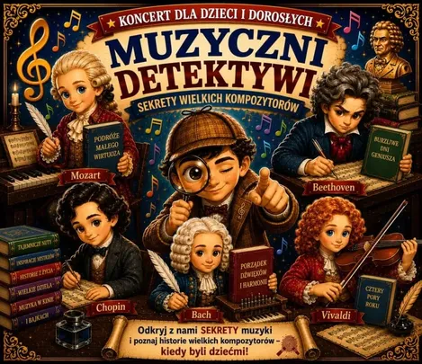 MUZYCZNI DETEKTYWI - SEKRETY WIELKICH KOMPOZYTORÓW