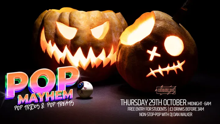 POP MAYHEM HALLOWEEN "Pop Tricks & Pop Treats"