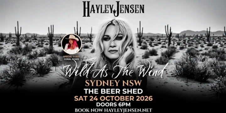 HAYLEY JENSEN Wild As The Wind Tour
