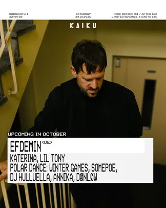 Kaiku presents: Efdemin (DE)