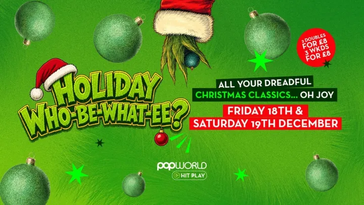 FRIDAY - HOLIDAY-WHO-BE-WHAT-EE?