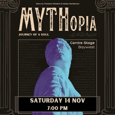 Mythopia - A Mythical Aerial Arts Experience. Saturday, 14 November 2026 at Centrestage@Baywest