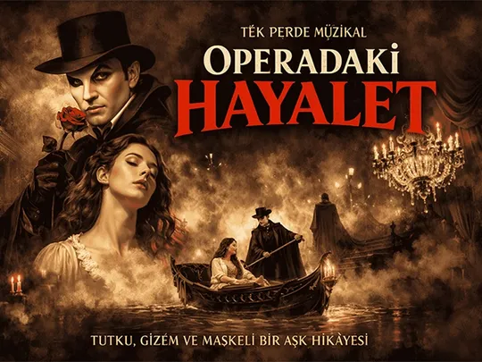 Operadaki Hayalet 8 Kasım İzmir Tiyatro Peron