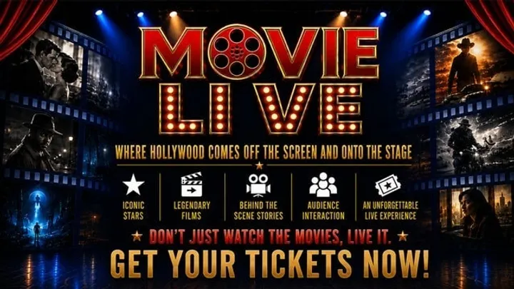 Movie Live -- Where Hollywood Comes Off The Screen and Onto The Stage