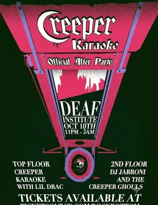 Creeper After Party Manchester