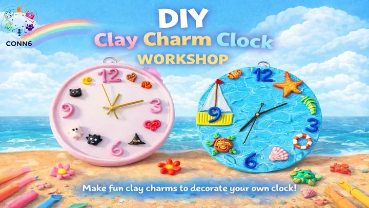 DIY Clay Clock - Workshop