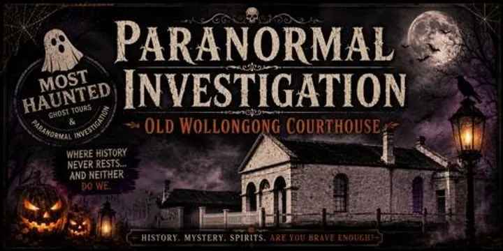 Old Wollongong Courthouse - Paranormal Investigation