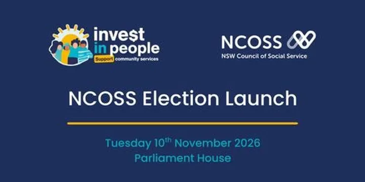 NCOSS Election Launch