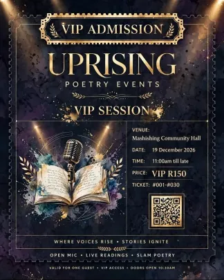 Uprising poetry session
