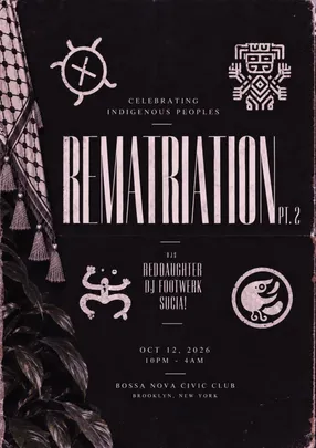 REMATRIATION PT.2 with Reddaughter, DJ Footwerk, & Sucia