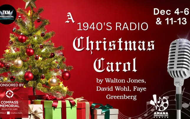 A 1940's RADIO Christmas Carol by Walton Jones, David Wohl, Faye Greenberg