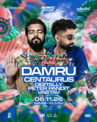 Damru live at Waves- Sonic Diwali