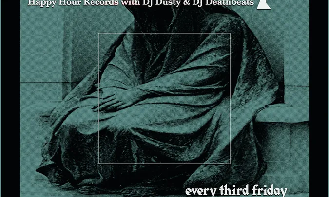 BLACK VINYL HAPPY HOUR