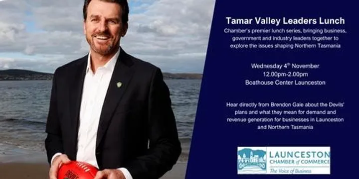 Tamar Valley Leaders Lunch: Brendon Gale, CEO, Tasmania Football Club