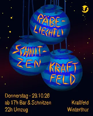 Räbeliechtlischnitzen im Kraftfeld