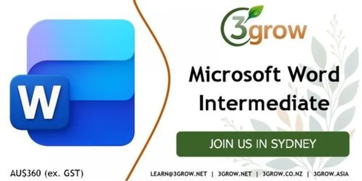 Microsoft Word Intermediate, 1-Day Training Course in Sydney