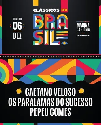 CLÁSSICOS DO BRASIL / PEPEU GOMES + PARALAMAS + CAETANO VELOSO