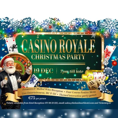 🎰 Casino Royale Christmas Party Night