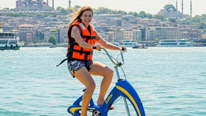 Boğaz'da Su Bisikleti Macerası