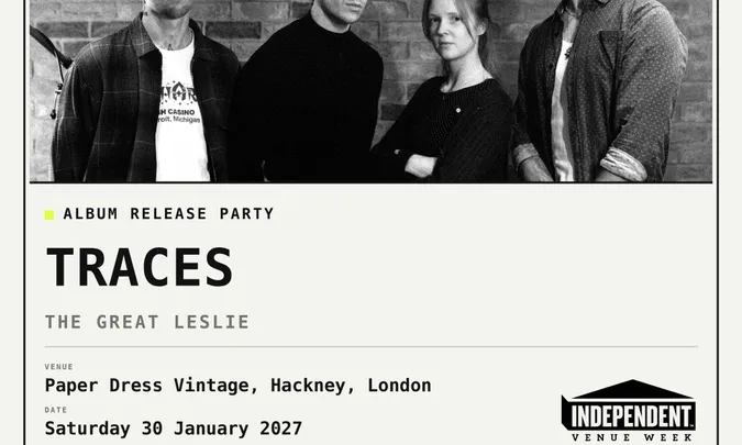 IVW27: The Great Leslie (Album Launch) + special guests