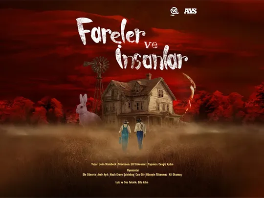 Fareler ve İnsanlar 8 Kasım İzmir Tiyatro Peron